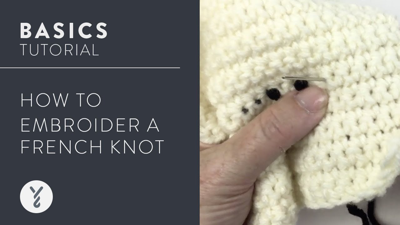 Embroider a French Knot Thumbnail