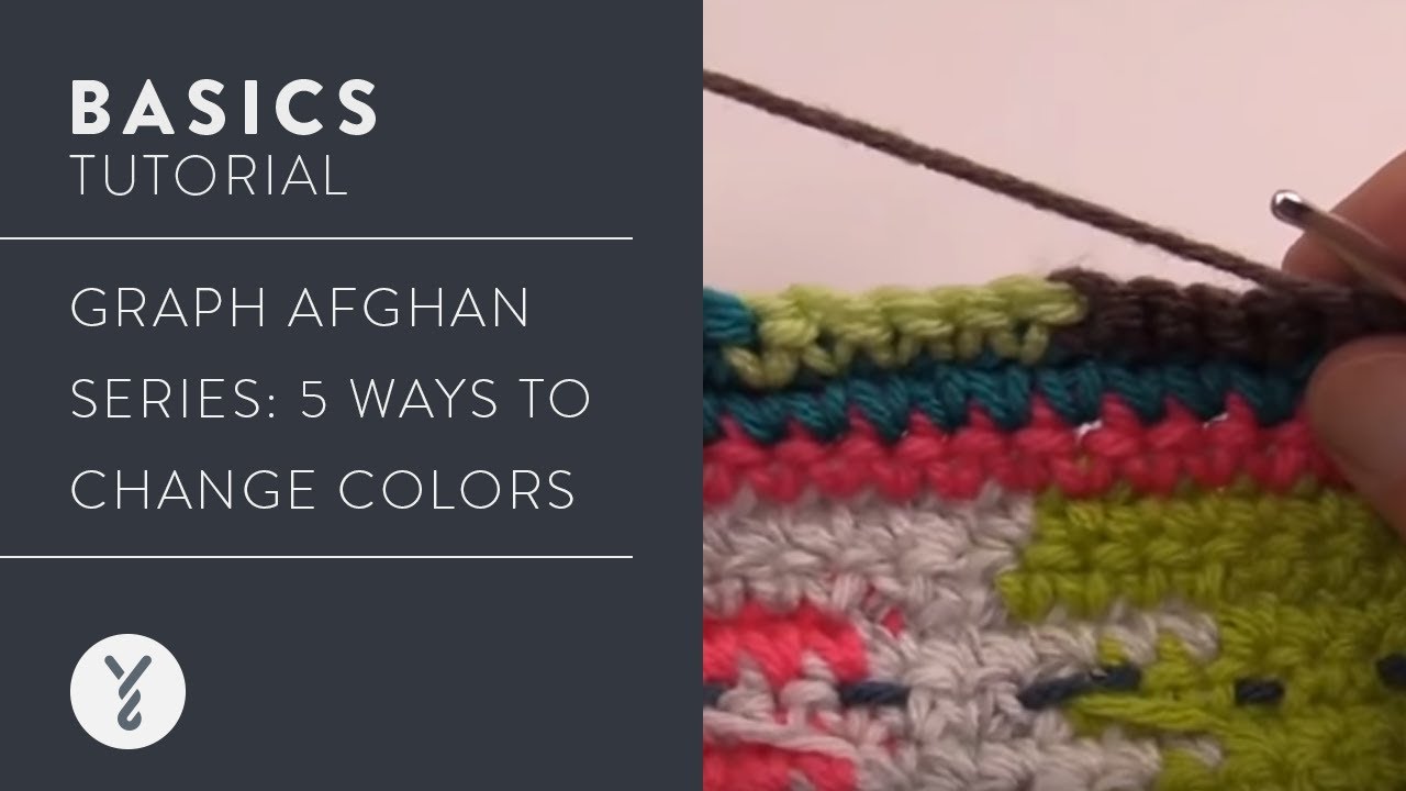 Graph Afghan Series - 5 Ways to Change Colours Thumbnail