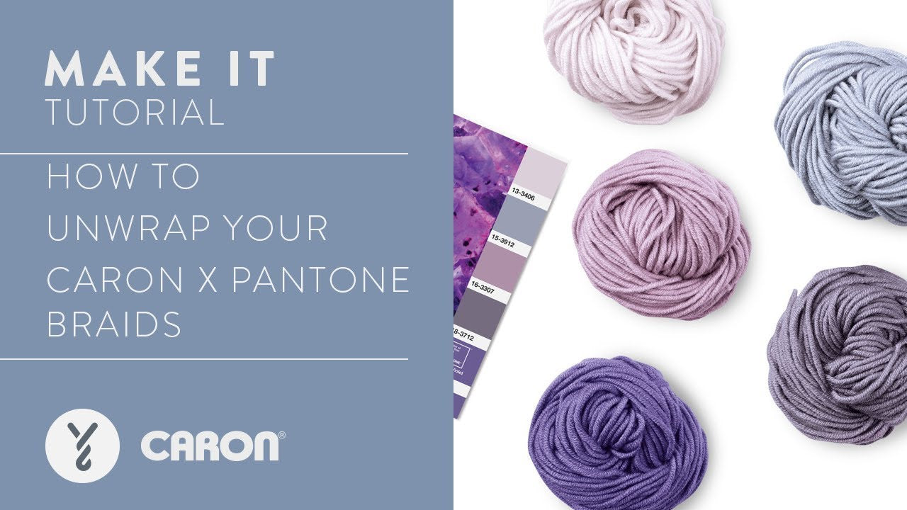 Caron x Pantone: Unwrap the Braids Thumbnail