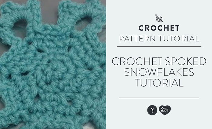 Image of Crochet Spoked Snowflakes Tutorial thumbnail