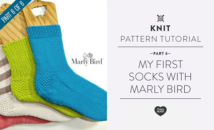 Image of My First Socks with Marly Bird Part 6 of 6 KAL thumbnail