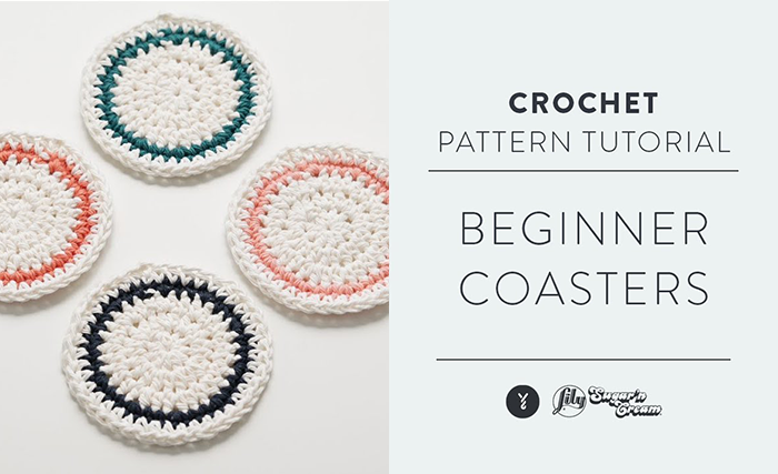 Image of Learn to Crochet: Minimalist Coasters thumbnail