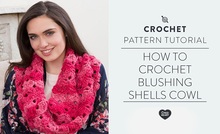 Image of How To Crochet: Blushing Shells Cowl thumbnail