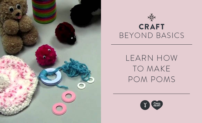 Image of Learn how to make Pom Poms thumbnail