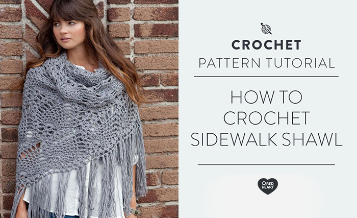 Image of How To Crochet: Sidewalk Shawl thumbnail
