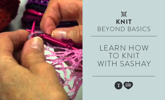 Image of Learn how to knit With Sashay thumbnail