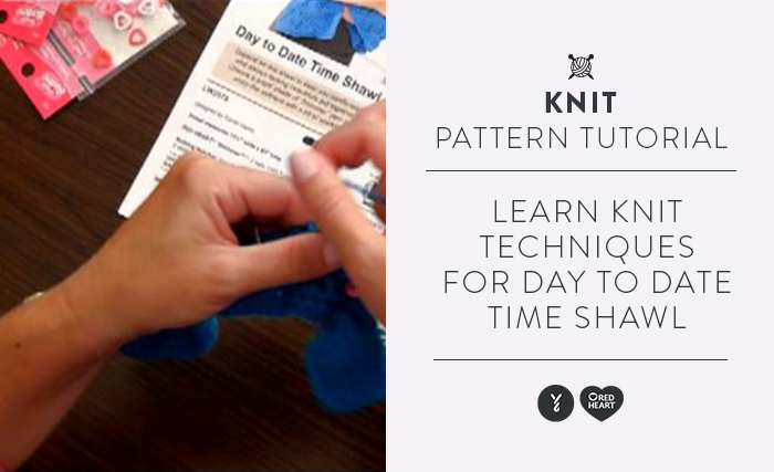 Image of Learn Knit Techniques for Day to Date Time Shawl thumbnail