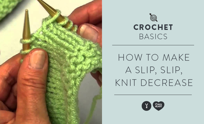 Image of Learn How to Make a Slip, Slip, Knit Decrease thumbnail