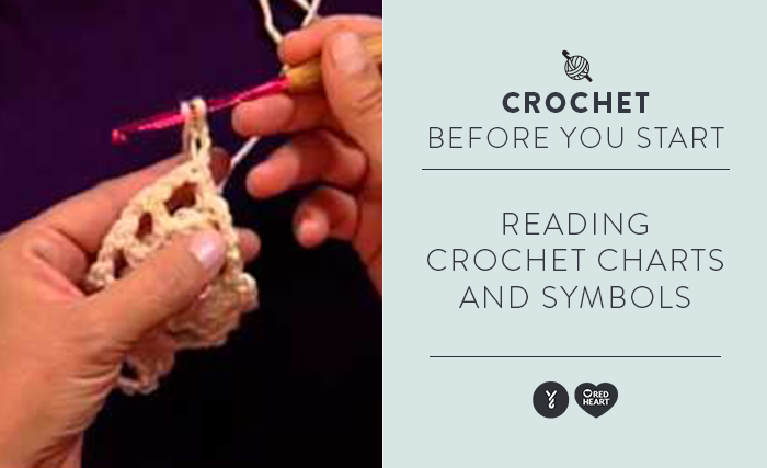 Image of Reading crochet charts and symbols thumbnail