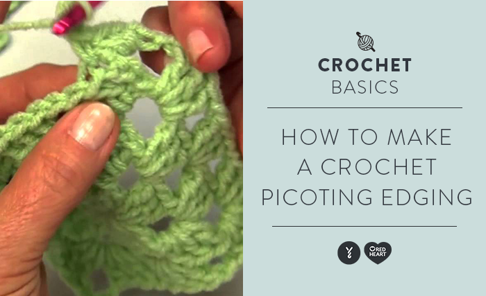Image of Learn How to make a Crochet Picoting Edging thumbnail
