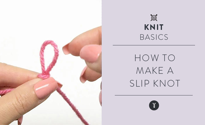 Image of How to Make a Slip Knot for Knitting thumbnail