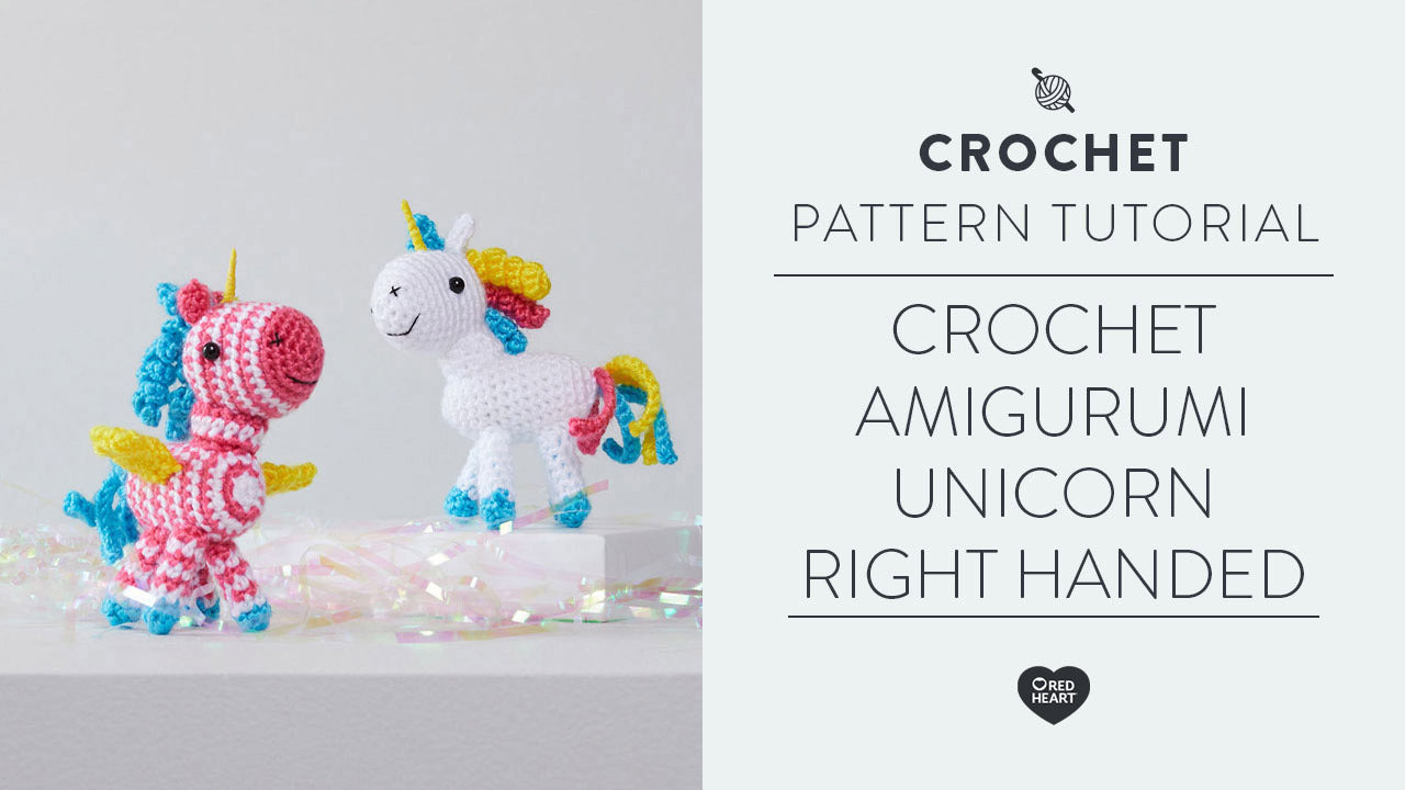 Image of Crochet Amigurumi Unicorn 🦄 [Right Handed] thumbnail