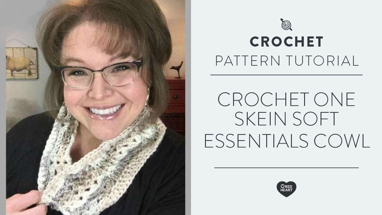 Image of Crochet One Skein Soft Essentials Cowl thumbnail