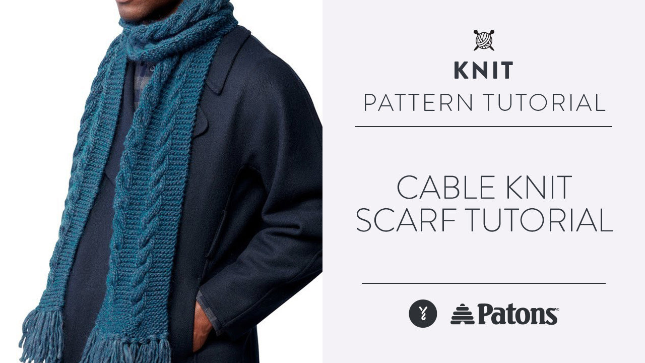 Image of Cable Knit Scarf Tutorial thumbnail