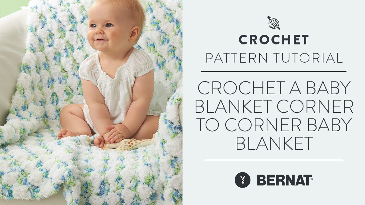 Image of Crochet a Baby Blanket: Corner to Corner Baby Blanket thumbnail