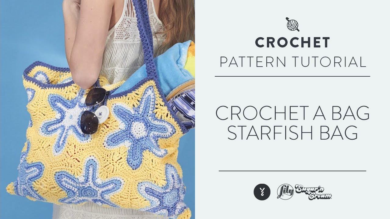 Image of Crochet A Bag: Starfish Bag thumbnail