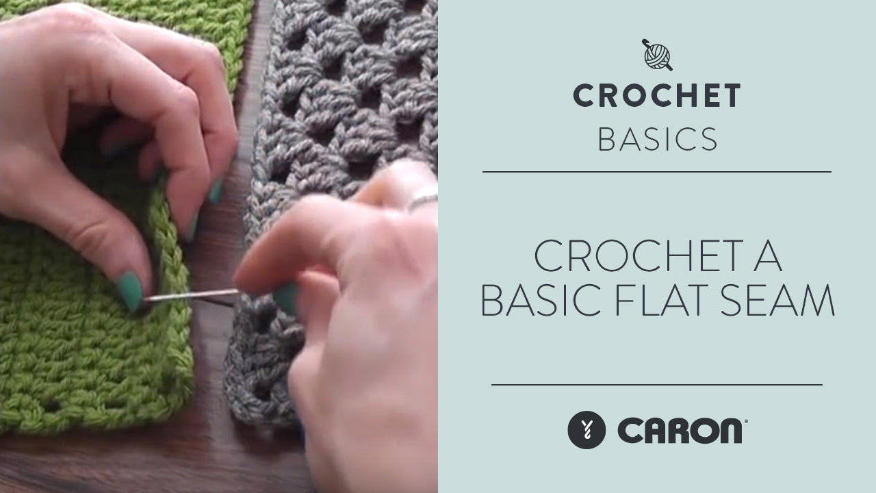 Image of Joining Crochet Squares With A Flat Seam thumbnail