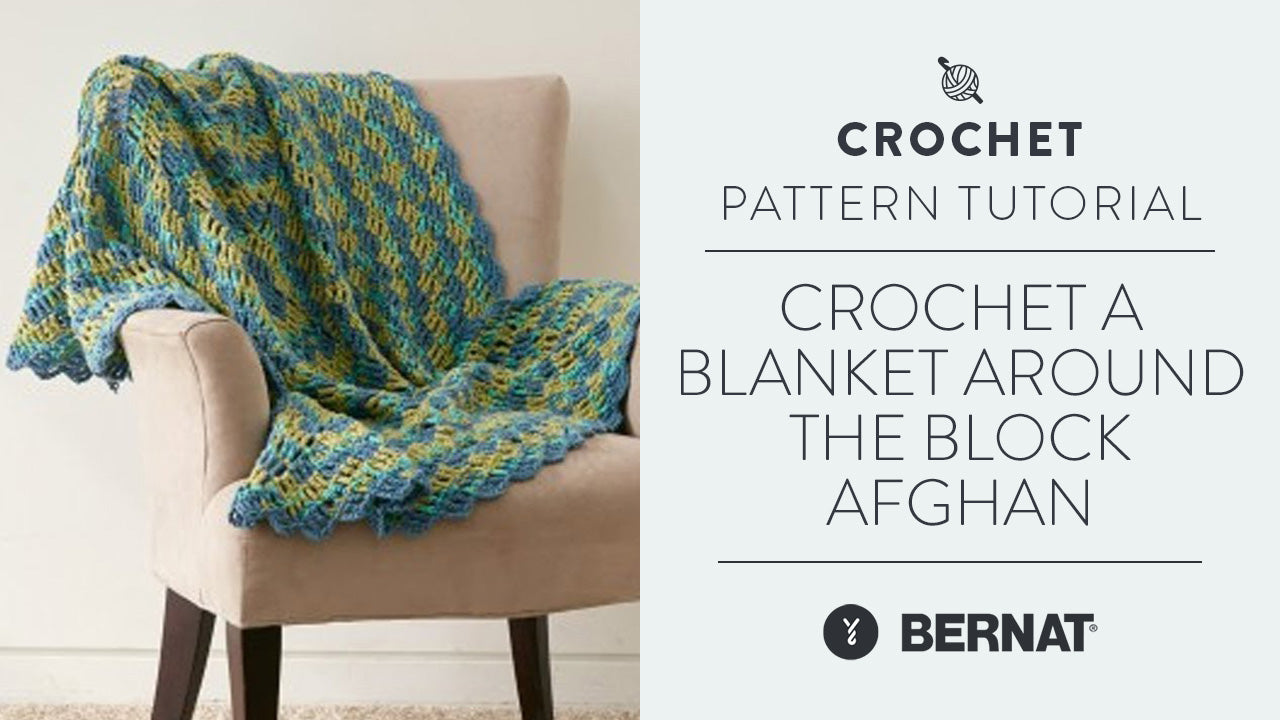 Image of Crochet a Blanket: Around the Block Afghan thumbnail