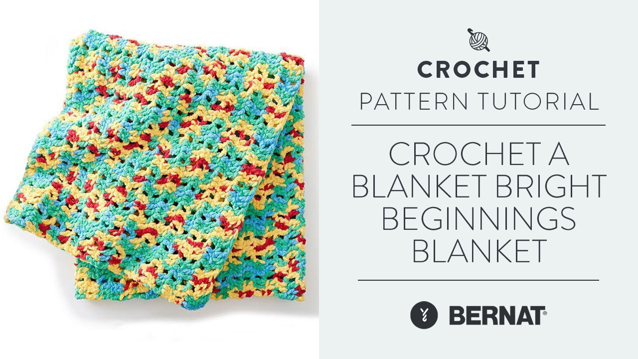 Image of Crochet a Blanket: Bright Beginnings Blanket thumbnail