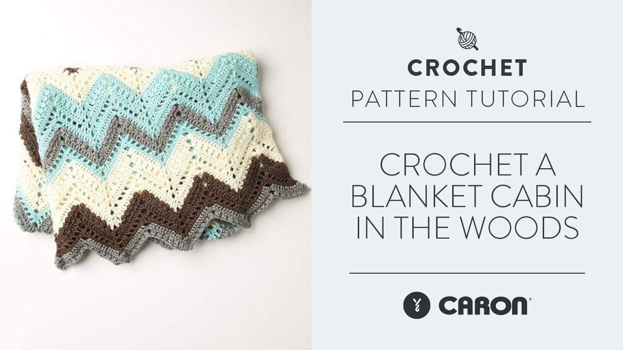 Image of Crochet a Blanket: Cabin in the Woods thumbnail