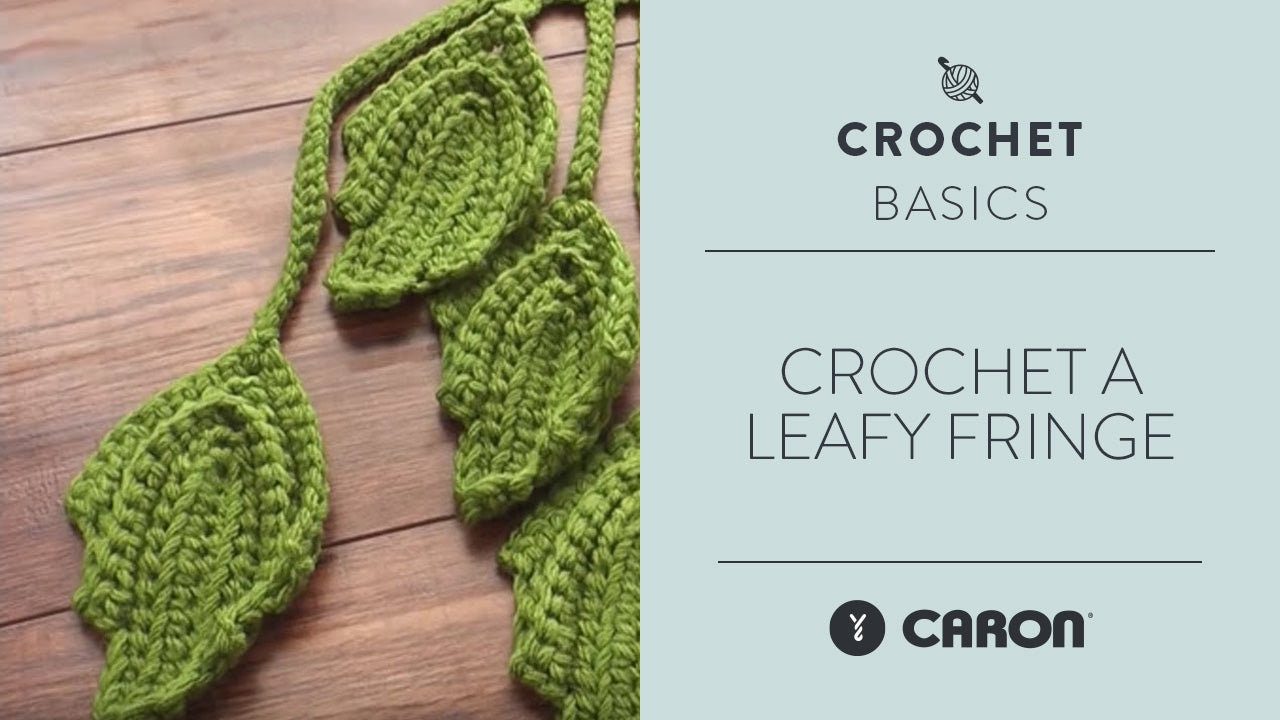 Image of Crochet a Leafy Fringe thumbnail