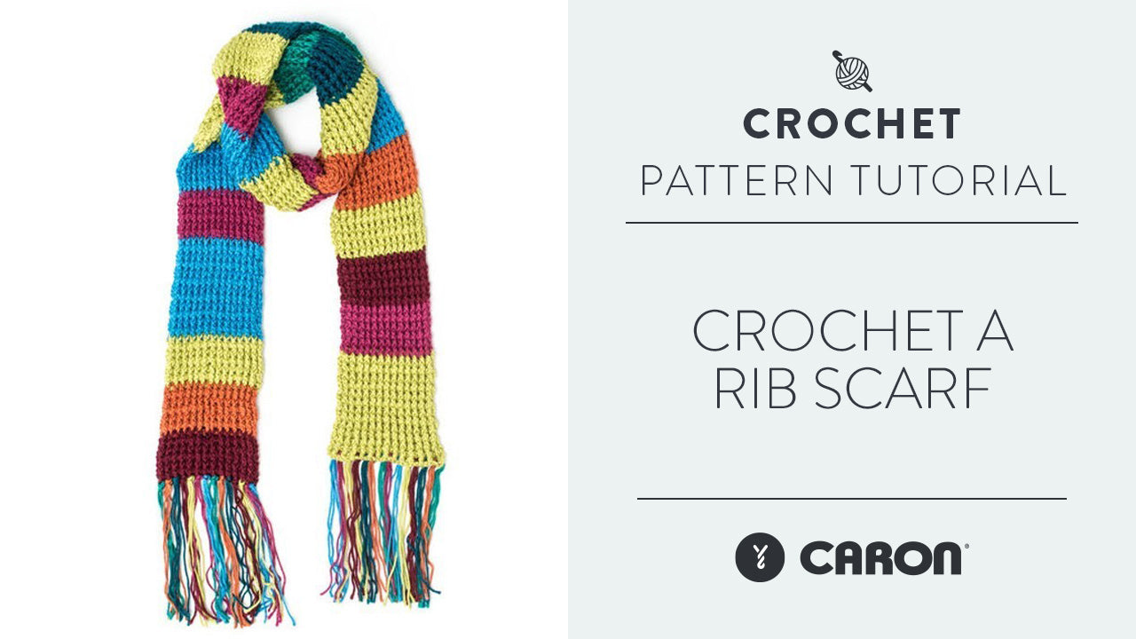 Image of Crochet A Rib Scarf thumbnail