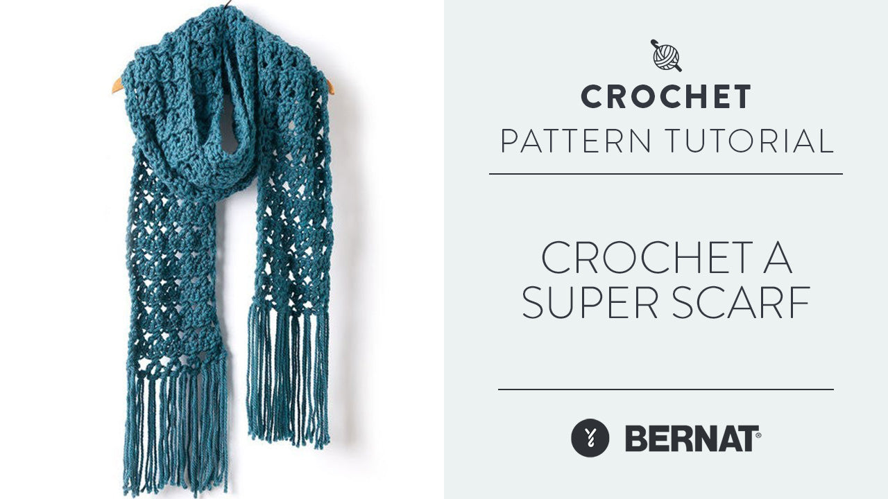 Image of Crochet a Super Scarf thumbnail