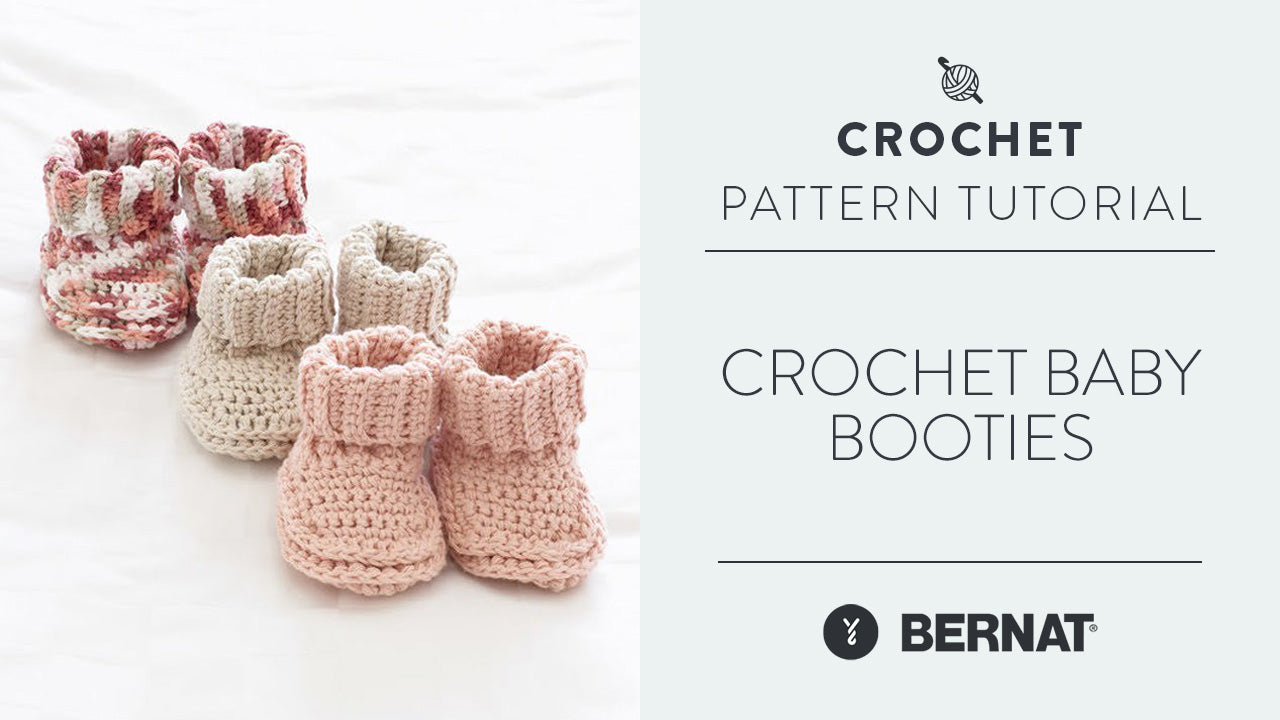 Image of Crochet Baby Booties thumbnail