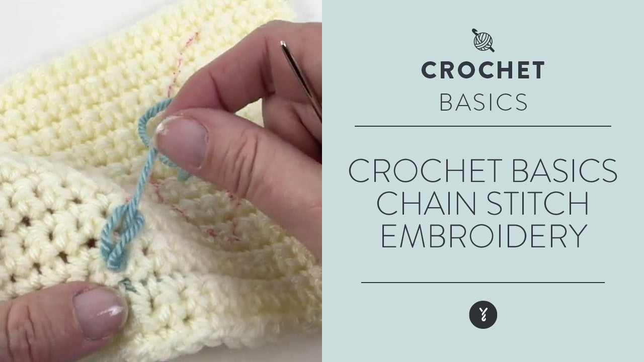 Image of Crochet Basics: Chain Stitch Embroidery thumbnail