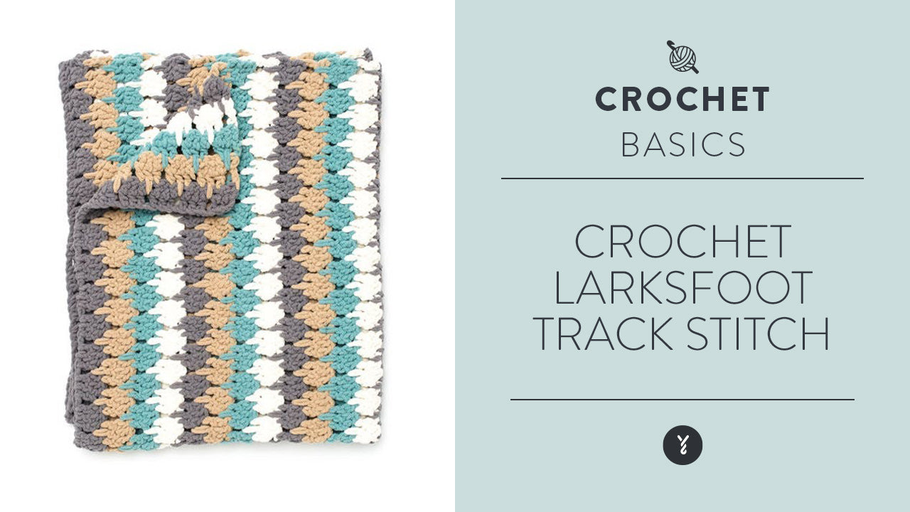 Image of Crochet Larksfoot Track Stitch thumbnail