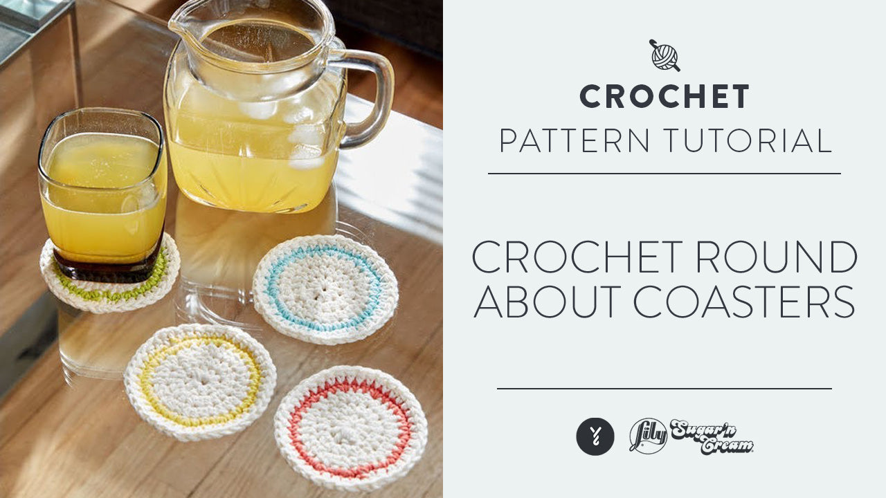 Image of Crochet Round About Coasters thumbnail