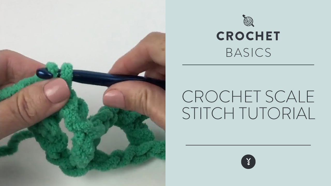 Image of Crochet Scale Stitch Tutorial thumbnail