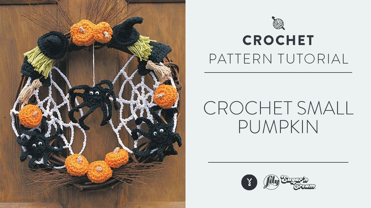 Image of Crochet Small Pumpkin thumbnail