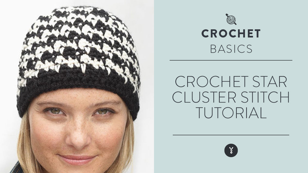 Image of Crochet: Star Cluster Stitch Tutorial thumbnail