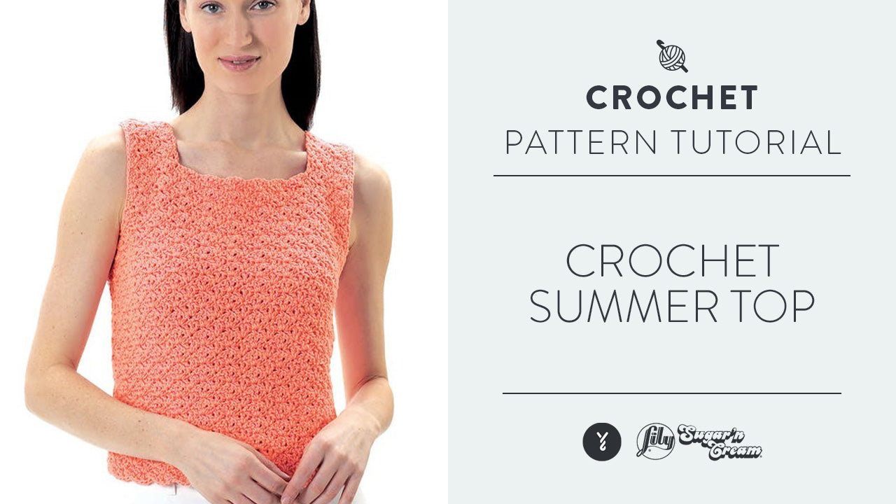 Image of Crochet Summer Top thumbnail