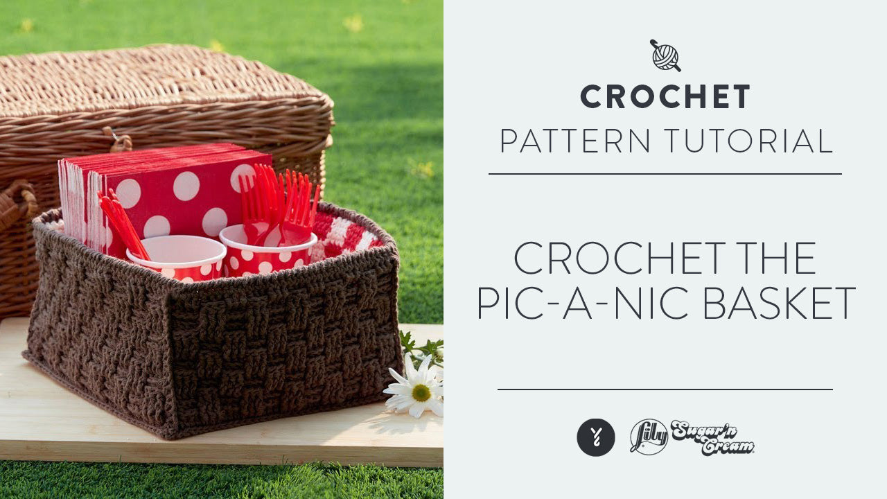 Image of Crochet the Pic-A-Nic Basket thumbnail