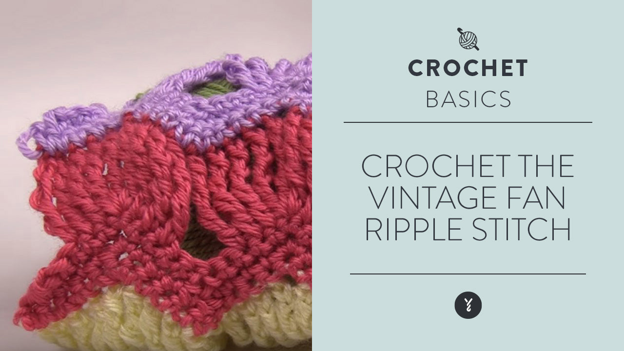 Image of Crochet the Vintage Fan Ripple Stitch thumbnail