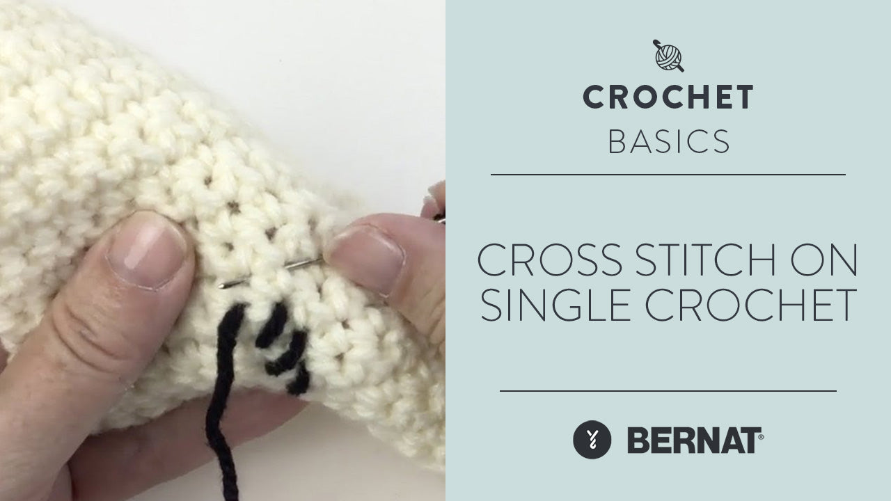 Image of Cross Stitch on Single Crochet thumbnail