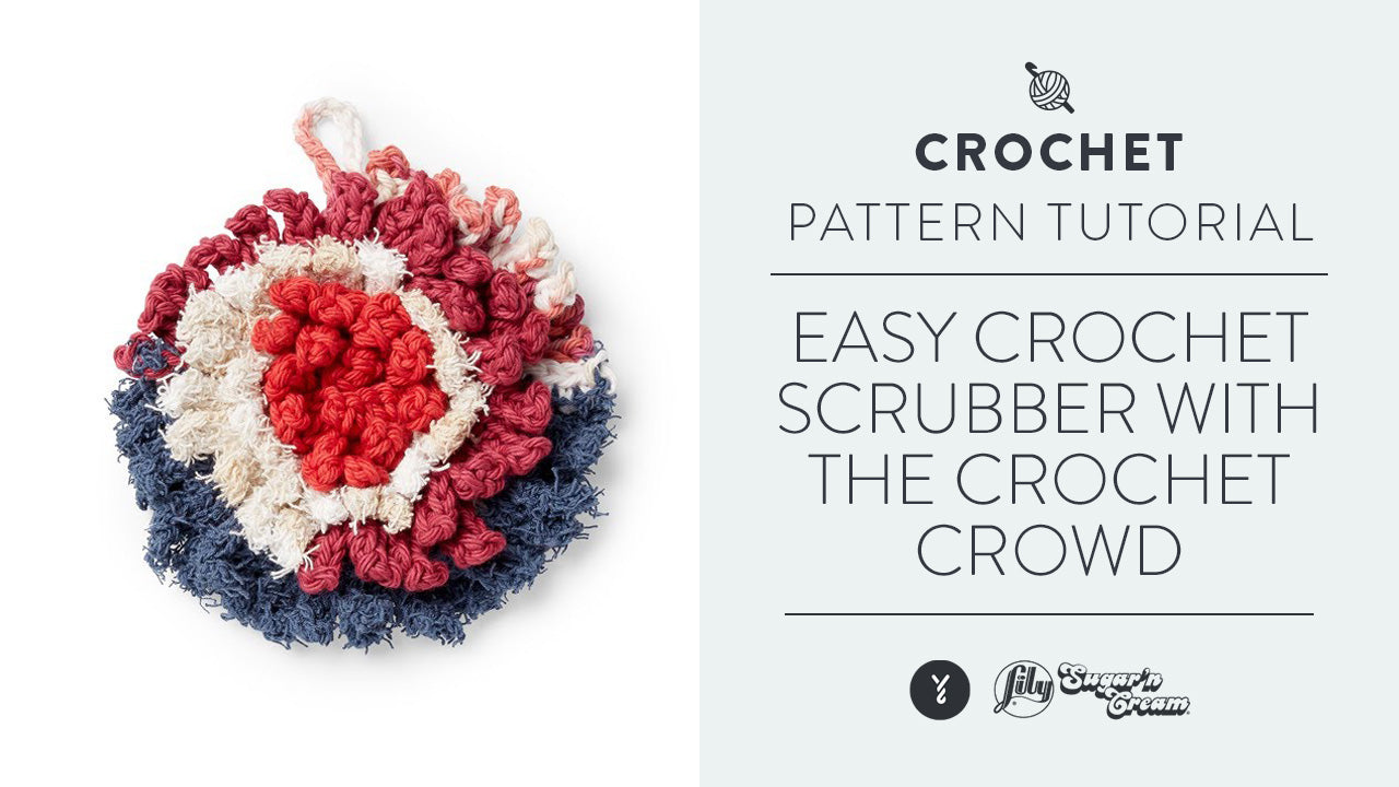 Image of Easy Crochet Scrubber | With The Crochet Crowd thumbnail