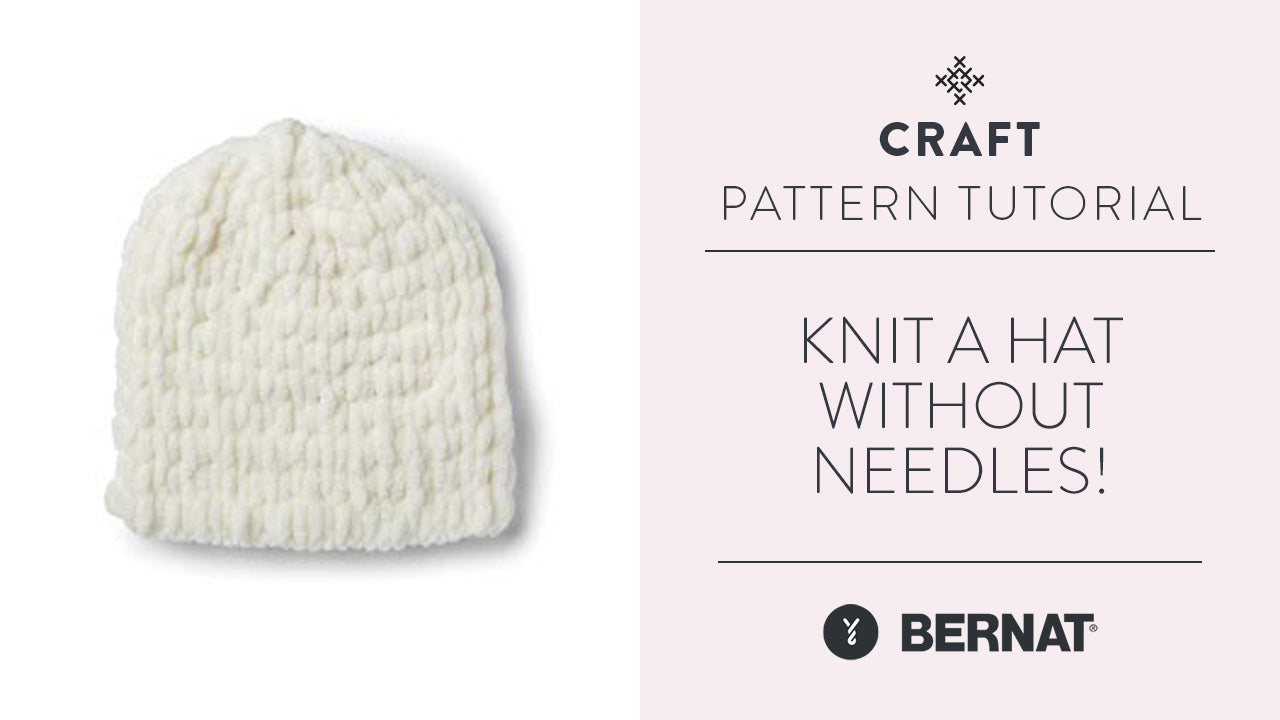 Knit A Hat Without Needles Yarnspirations knit-a-hat-without-needles-yarnspirations