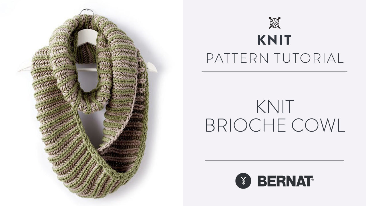 Image of Knit: Brioche Cowl thumbnail