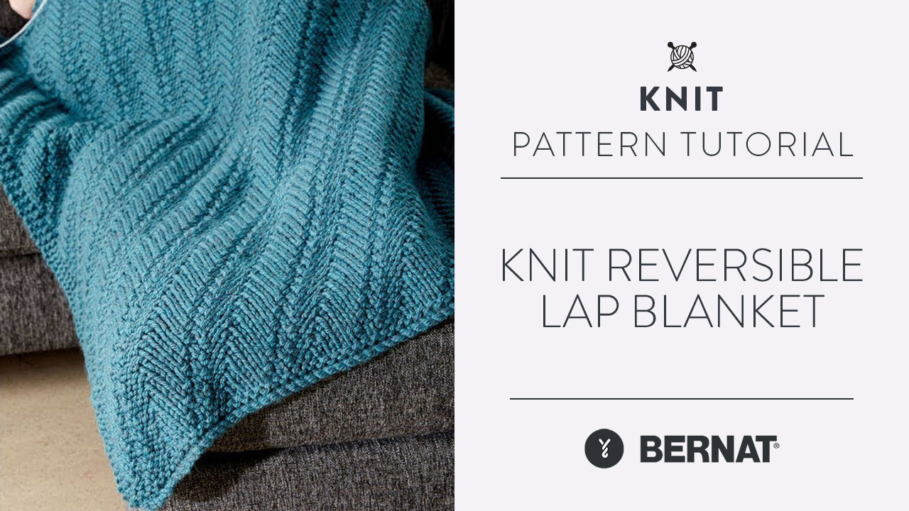 Image of Knit: Reversible Lap Blanket thumbnail