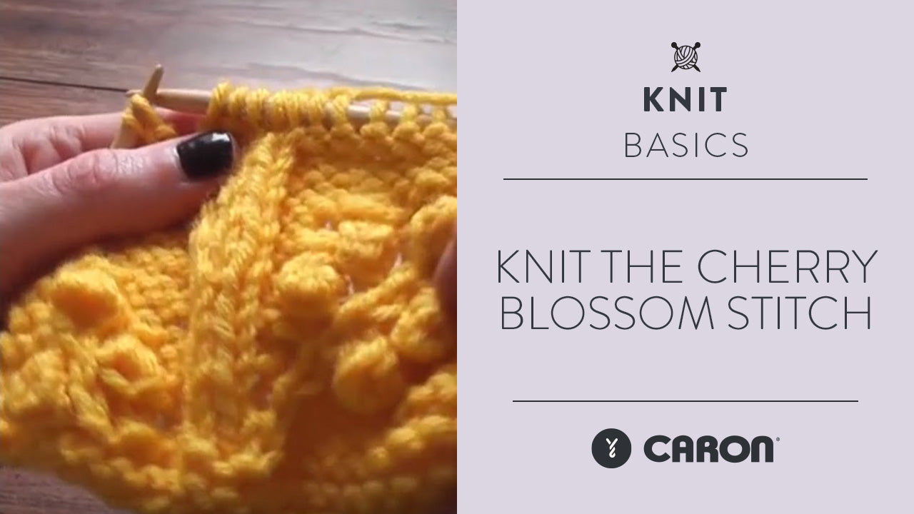 Image of Knit the Cherry Blossom Stitch thumbnail