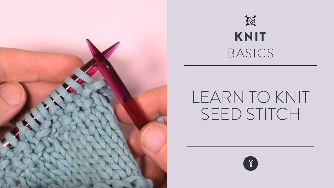 Image of Learn to Knit: Seed Stitch thumbnail