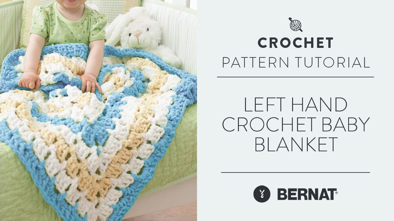 Image of Left Hand: Crochet Baby Blanket thumbnail