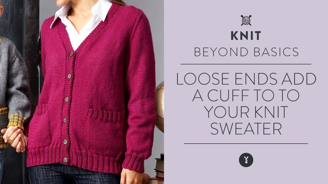 Image of Loose Ends:  Add a Cuff to To Your Knit Sweater thumbnail