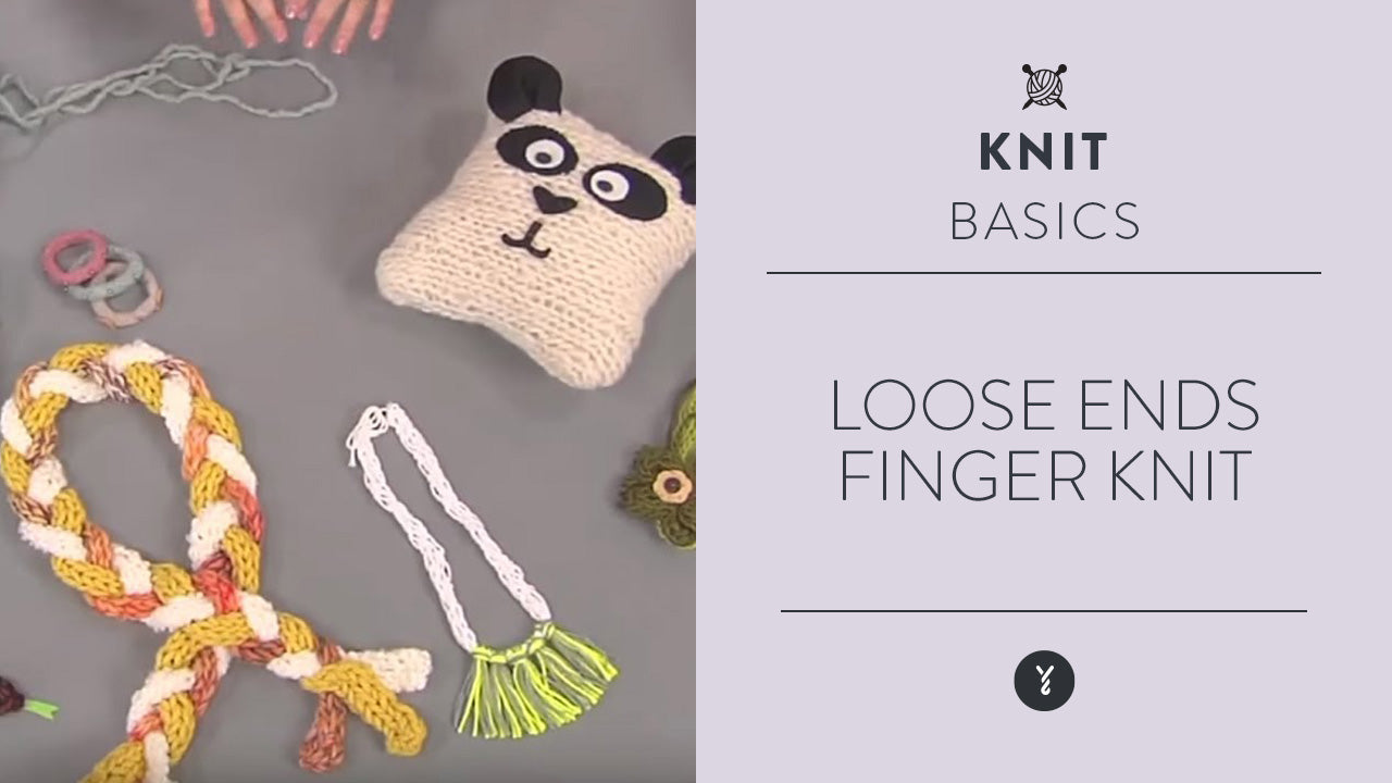 Image of Loose Ends:  Finger Knit thumbnail