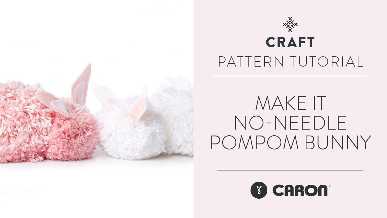 Image of Make It: No-Needle Pompom Bunny thumbnail