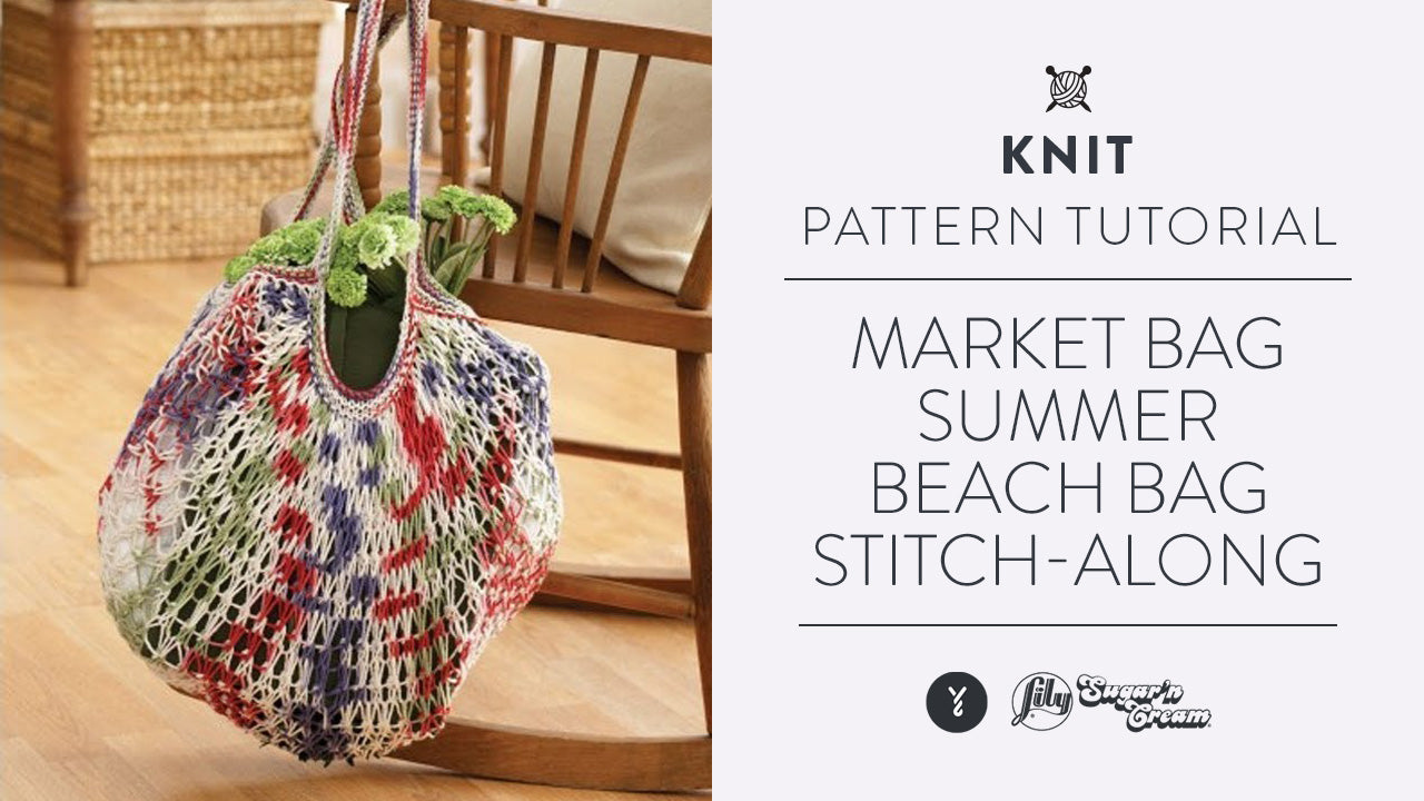 Image of Market Bag - Summer Beach Bag Stitch-Along thumbnail