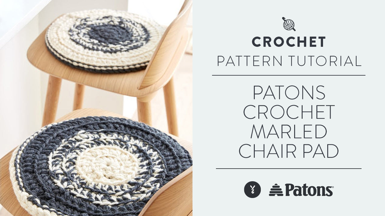 Image of Patons Crochet Marled Chair Pad thumbnail